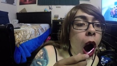 Solo webcam tranny masturbation