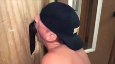 Sucking Black Cock At The Glory Hole
