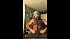 Hairy Lumberjack Shows Off His Cock ( No Cum )